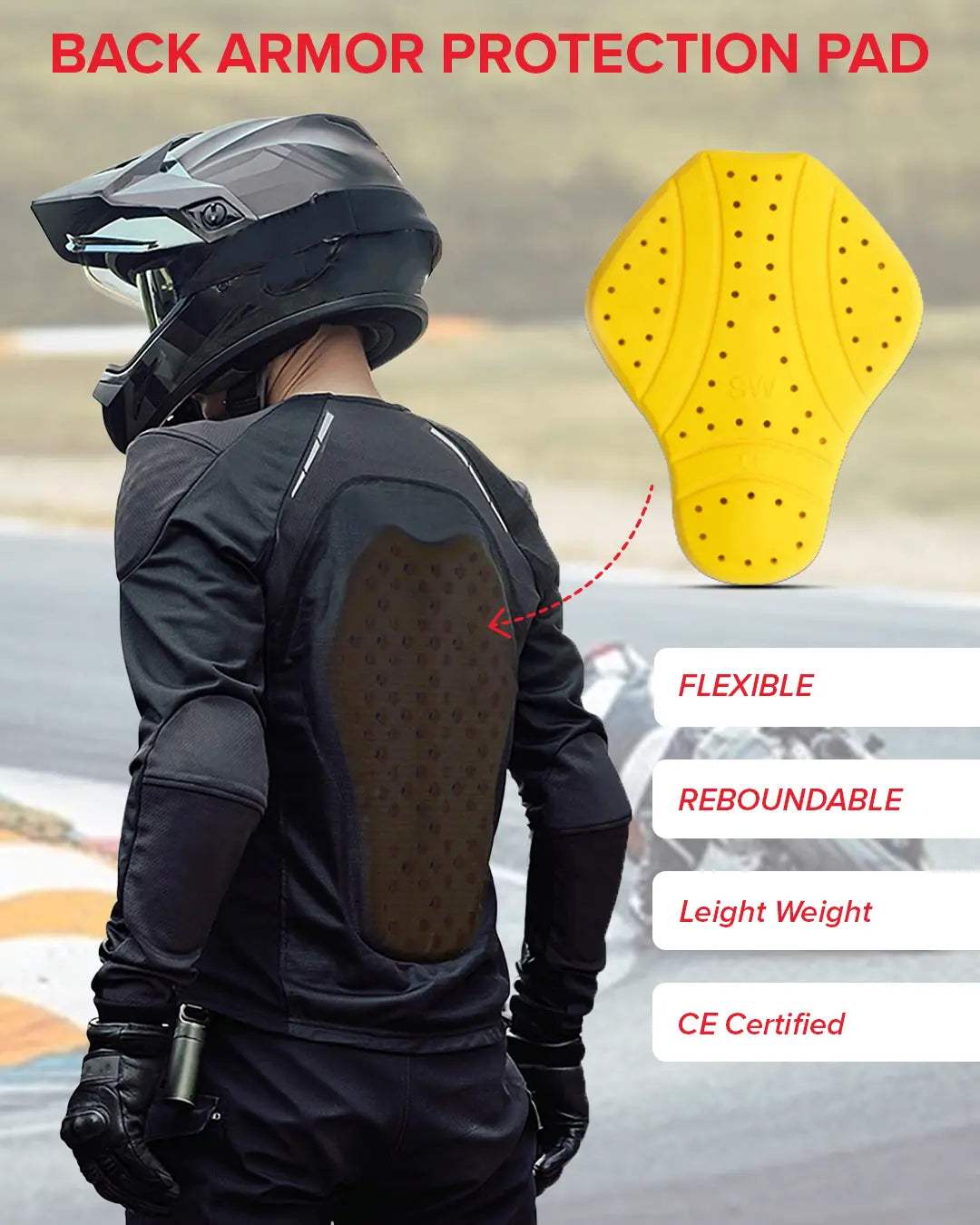 CE-2 Back Armor Pad - First Manufacturing Company - Flyclothing LLC
