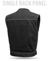 Lowrider Moto Mesh Men's Motorcycle Vest - First Manufacturing Company - Flyclothing LLC