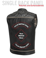 Inferno Rogue Men's Leather Vest (Limited Edition) - First Manufacturing Company - Flyclothing LLC