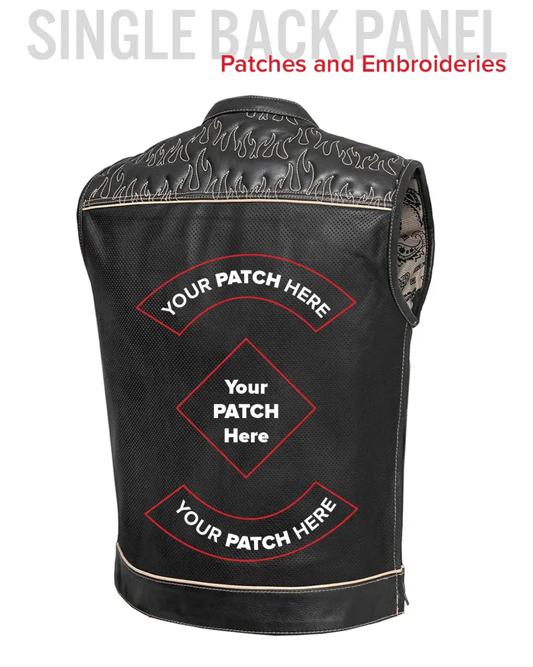 Inferno Rogue Men's Leather Vest (Limited Edition) - First Manufacturing Company - Flyclothing LLC