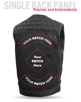 Hornet Moto Mesh Men's Club Style Vest - First Manufacturing Company - Flyclothing LLC