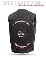 Hornet Moto Mesh Men's Club Style Vest - First Manufacturing Company - Flyclothing LLC