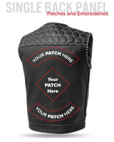 Hornet Men's Club Style Leather Vest - First Manufacturing Company - Flyclothing LLC