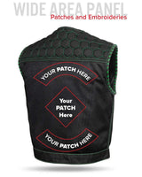 Lowside Hornet Moto Mesh Men's Club Style Vest - First Manufacturing Company - Flyclothing LLC