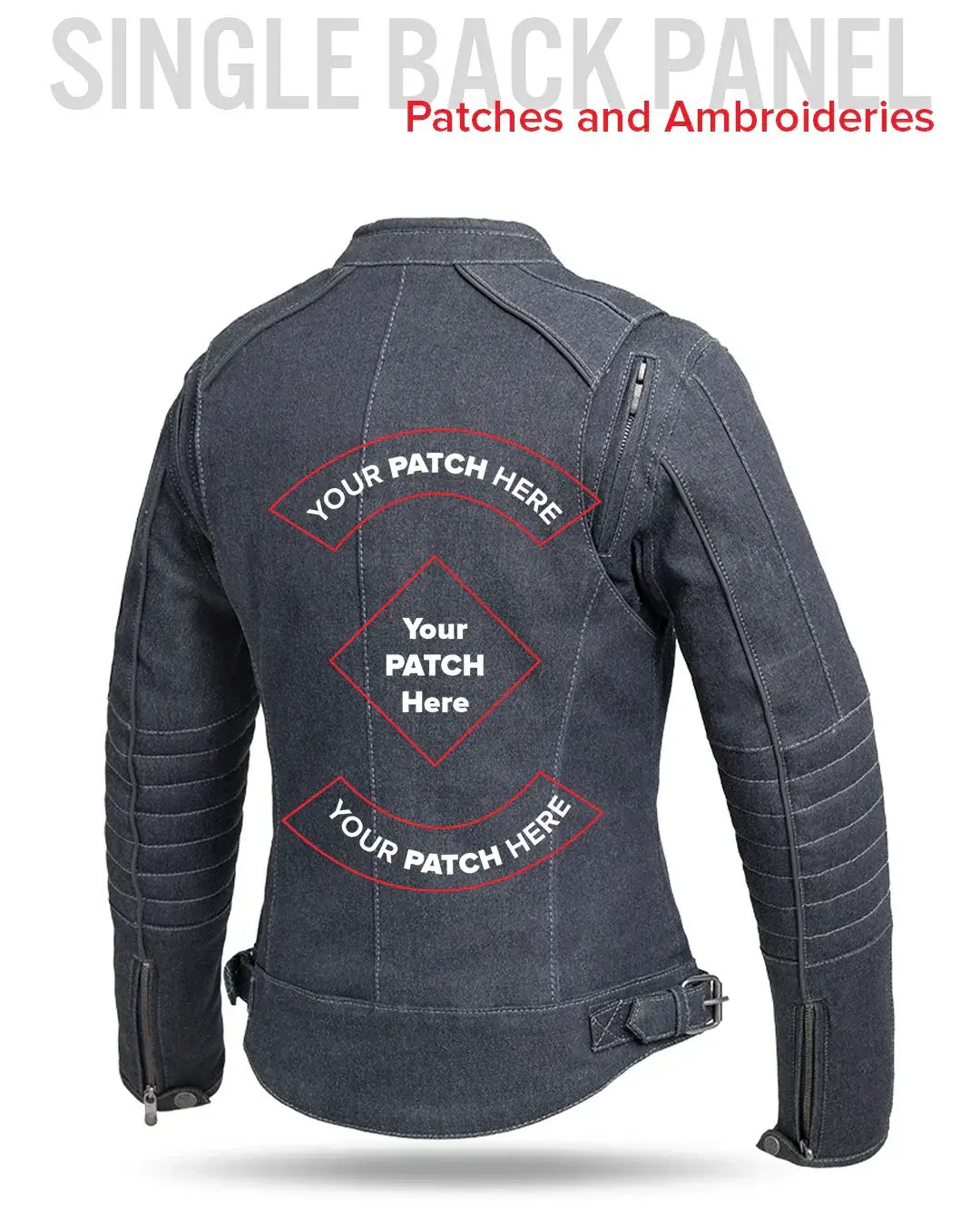 Jada - Women's Thunder Denim Jacket - First Manufacturing Company - Flyclothing LLC