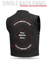 Lowside Men's Motorcycle Twill Vest - First Manufacturing Company - Flyclothing LLC