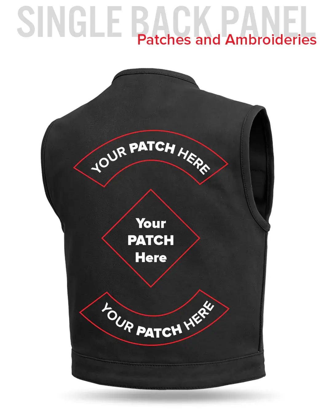 Lowside Men's Motorcycle Twill Vest - First Manufacturing Company - Flyclothing LLC