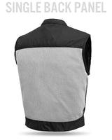 Lowrider Moto Mesh Men's Motorcycle Vest - First Manufacturing Company - Flyclothing LLC