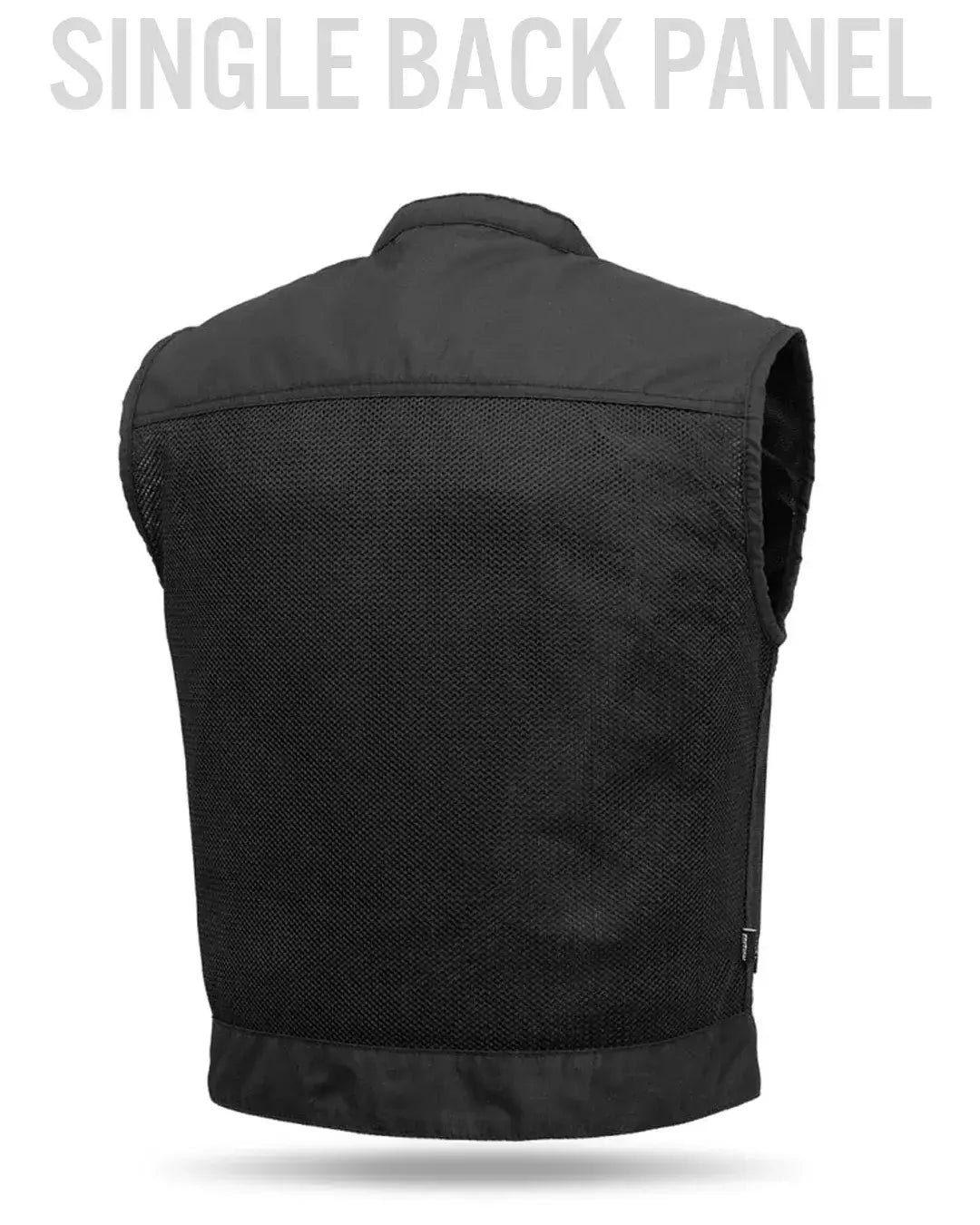 Lowrider Moto Mesh Men's Motorcycle Vest - First Manufacturing Company - Flyclothing LLC