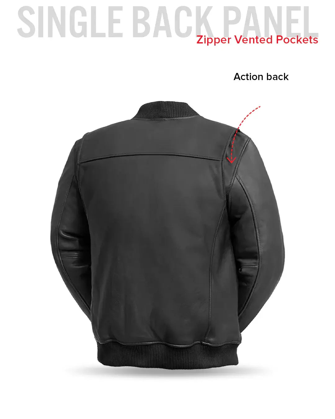 Willie Men's Motorcycle Leather Jacket - First Manufacturing Company - Flyclothing LLC