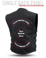 Knox - Men's Motorcycle Swat Style 20oz. Canvas Vest - First Manufacturing Company - Flyclothing LLC