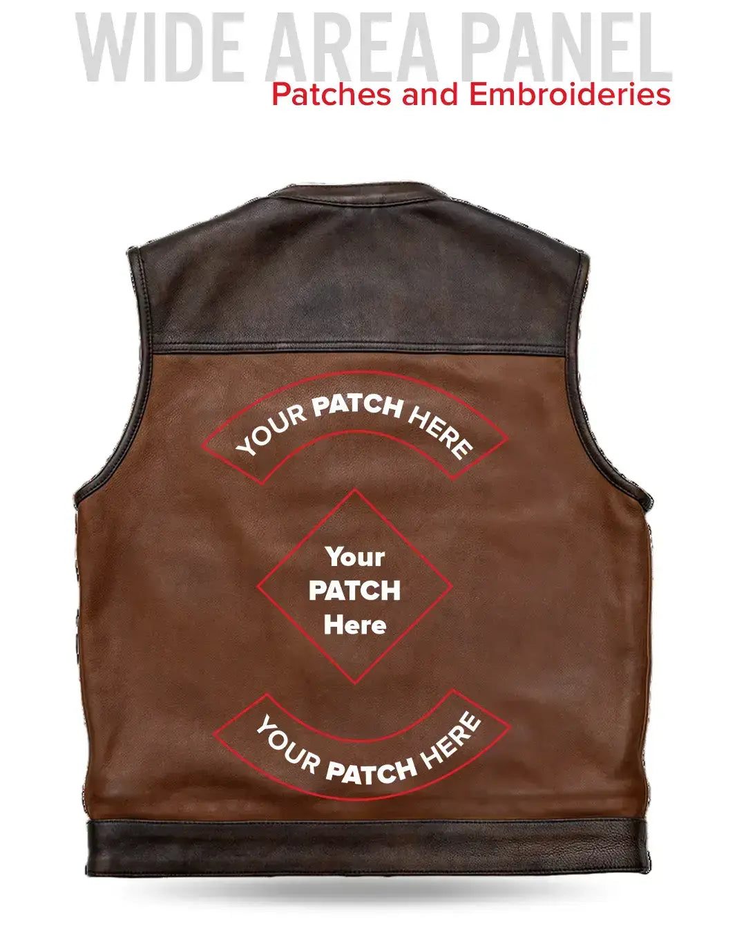 Gunner Men's Leather Motorcycle Vest (Limited Edition) - First Manufacturing Company - Flyclothing LLC