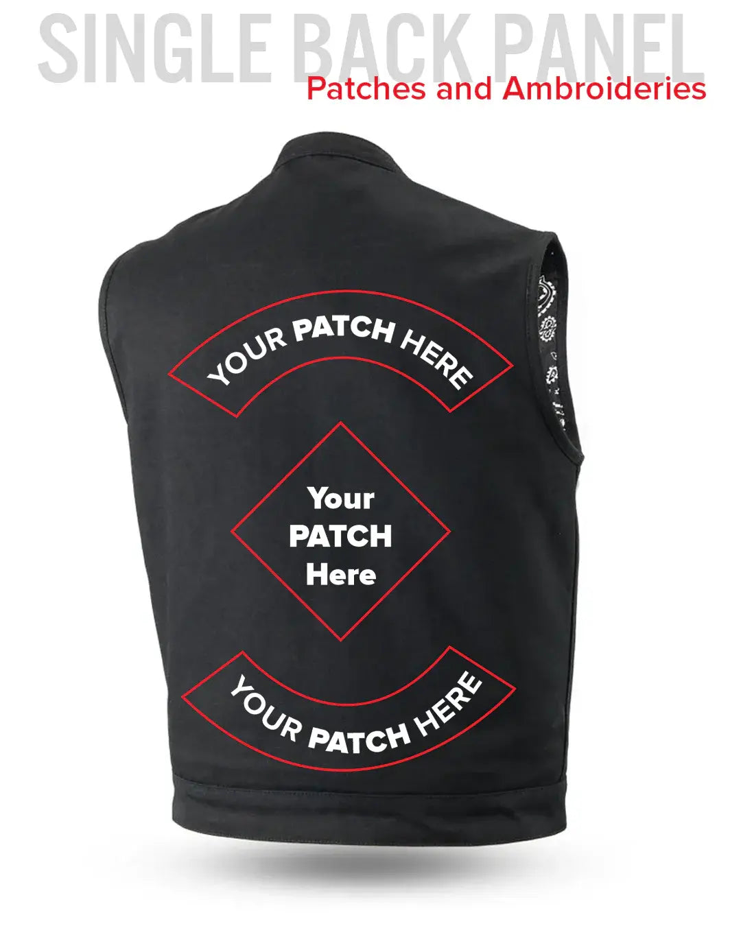 Highland V2 Men's Motorcycle Canvas Vest - First Manufacturing Company - Flyclothing LLC
