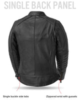 Jada - Women's Motorcycle Leather Jacket - First Manufacturing Company - Flyclothing LLC