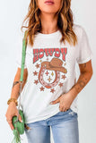 Graphic Round Neck Short Sleeve T-Shirt - Trendsi - Flyclothing LLC