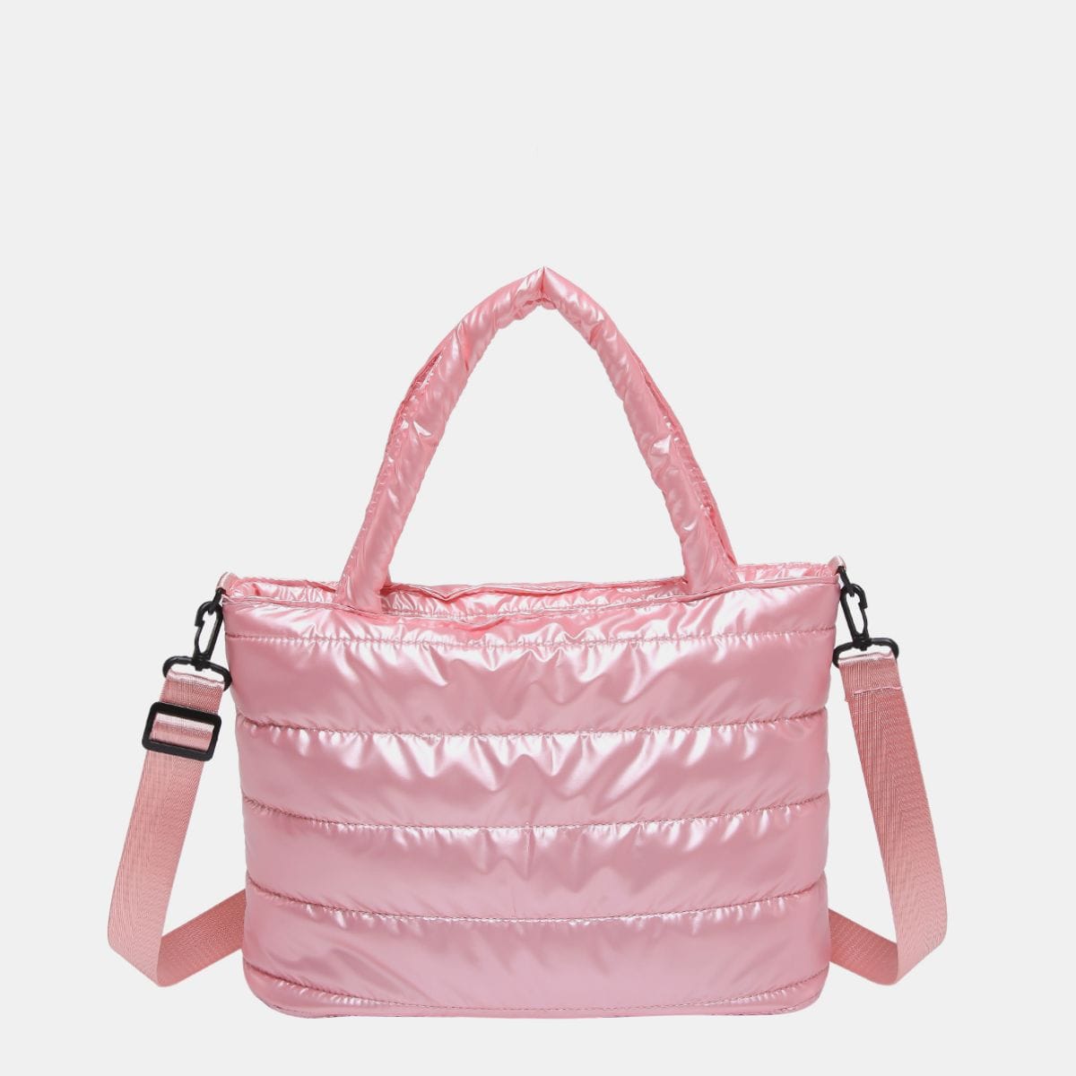 PU Leather Detachable Strap Crossbody Bag - Trendsi