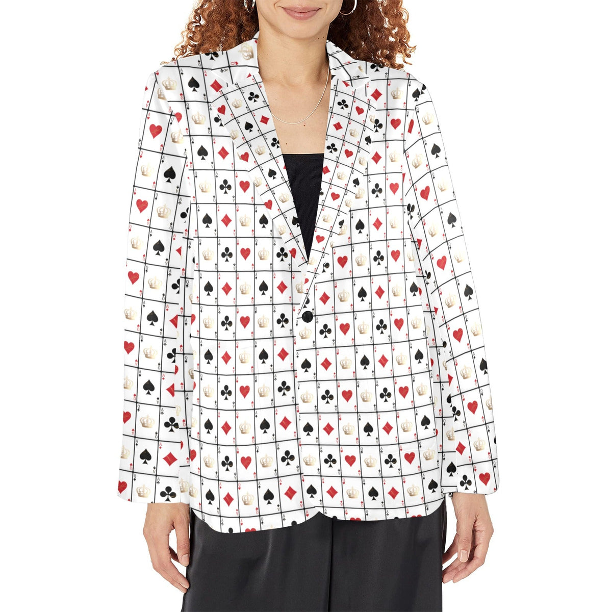 Baha Ranch Vegas Blackjack Women's Western Blazer - Baha Ranch Western Wear - Flyclothing LLC