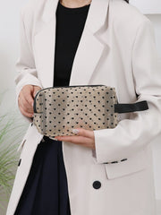 4- Piece Heart Polyester Storage Bag - Trendsi