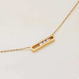 18K Gold-Plated Pendant Necklace - Trendsi - Flyclothing LLC