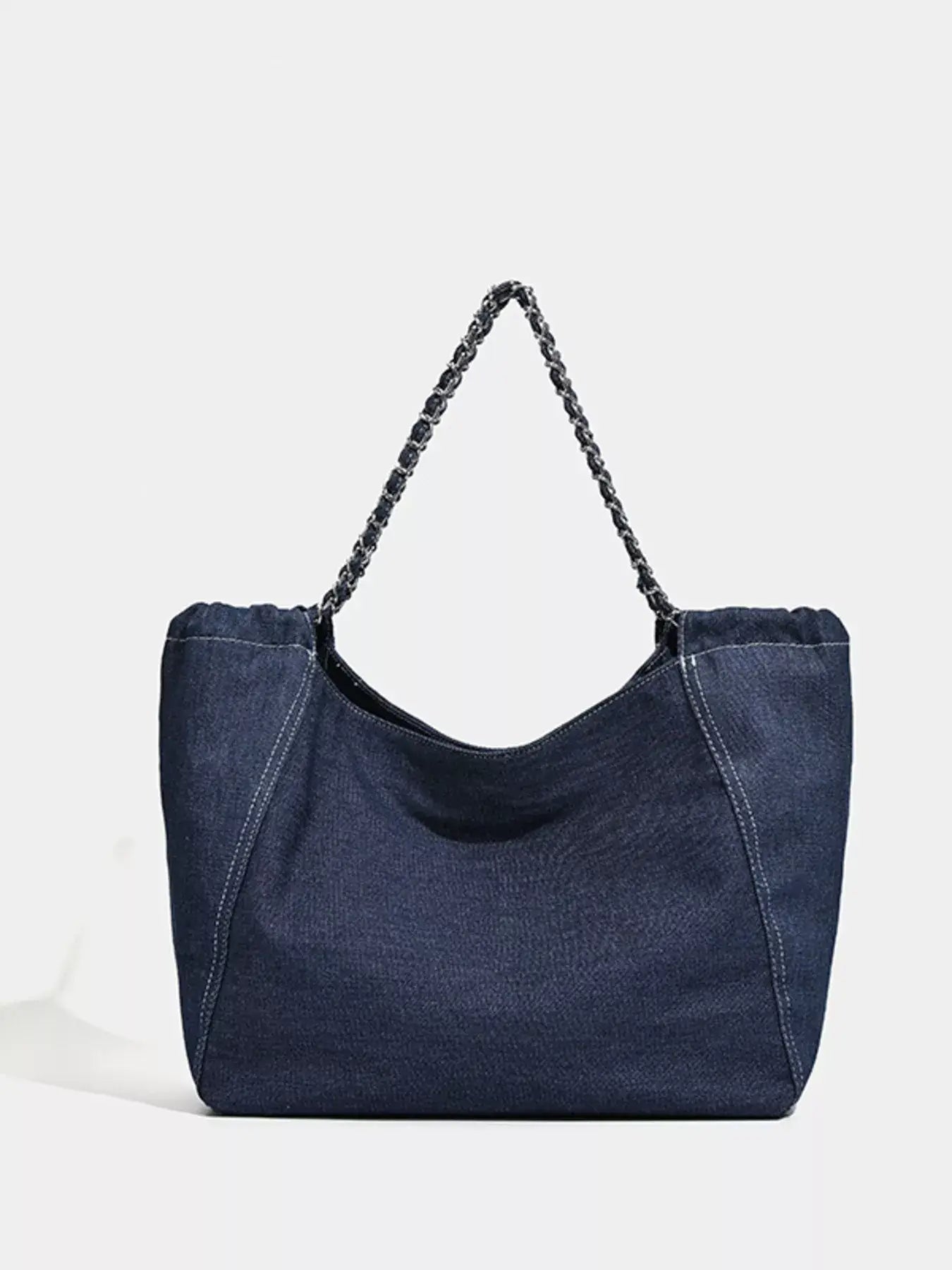 Chain Strap Tote Bag - Trendsi - Flyclothing LLC