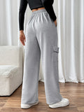 Perfee Drawstring Elastic Waist Joggers with Pockets - Trendsi