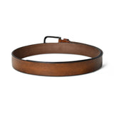 Eden Tan Men's Leather Belt - Classy Leather Bags - Flyclothing LLC
