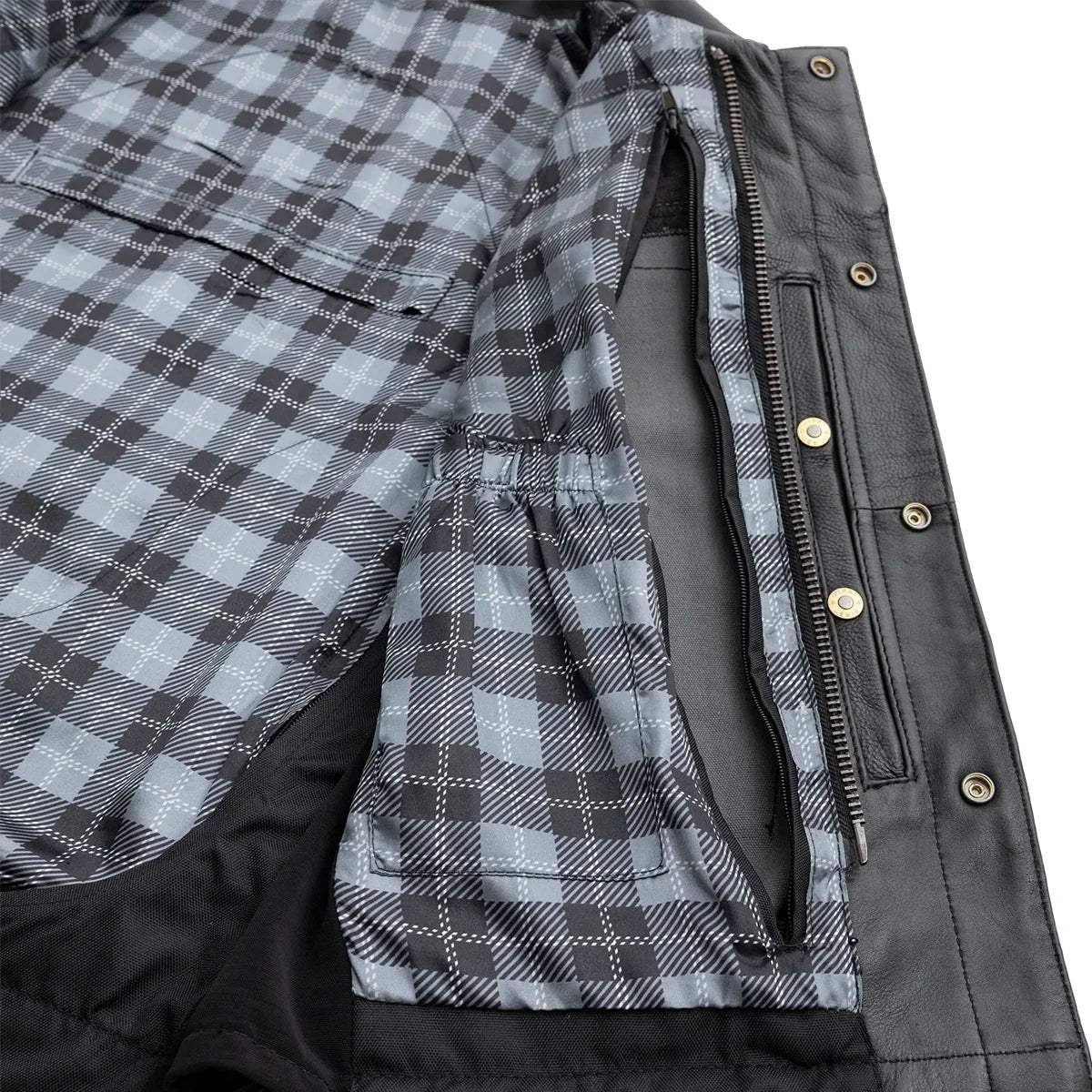 Iron Nomad Men's Leather Vest (Limited Edition) - First Manufacturing Company - Flyclothing LLC
