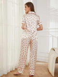 Contrast Piping Pocketed Top and Pants Lounge Set - Trendsi - Flyclothing LLC