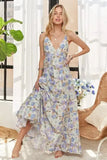 ADORA Bow Back Floral Cami Dress - Trendsi