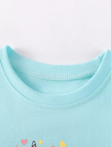 Children's Unicorn Graphic Rainbow Tulle Layered Dress - Trendsi - Flyclothing LLC