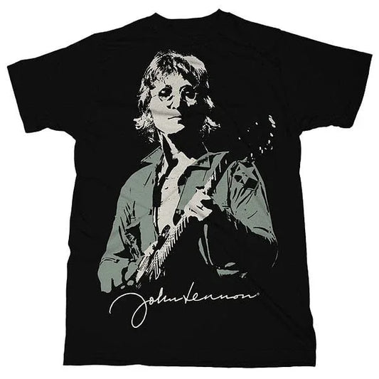John Lennon Here We Go Again T-Shirt - John Lennon - Flyclothing LLC