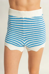 HYFVE Striped Cropped Tank and Shorts Set - Trendsi - Flyclothing LLC