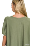 Zenana Round Neck Short Sleeve T-Shirt - Trendsi - Flyclothing LLC