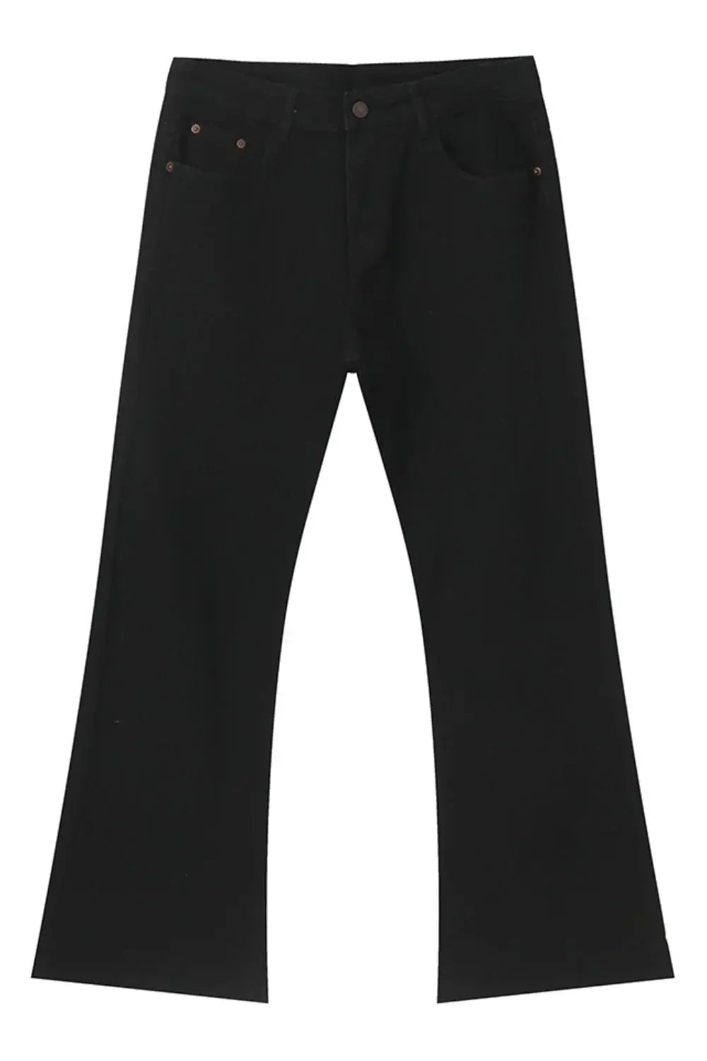 High Waist Jeans with Pockets - Trendsi - Flyclothing LLC