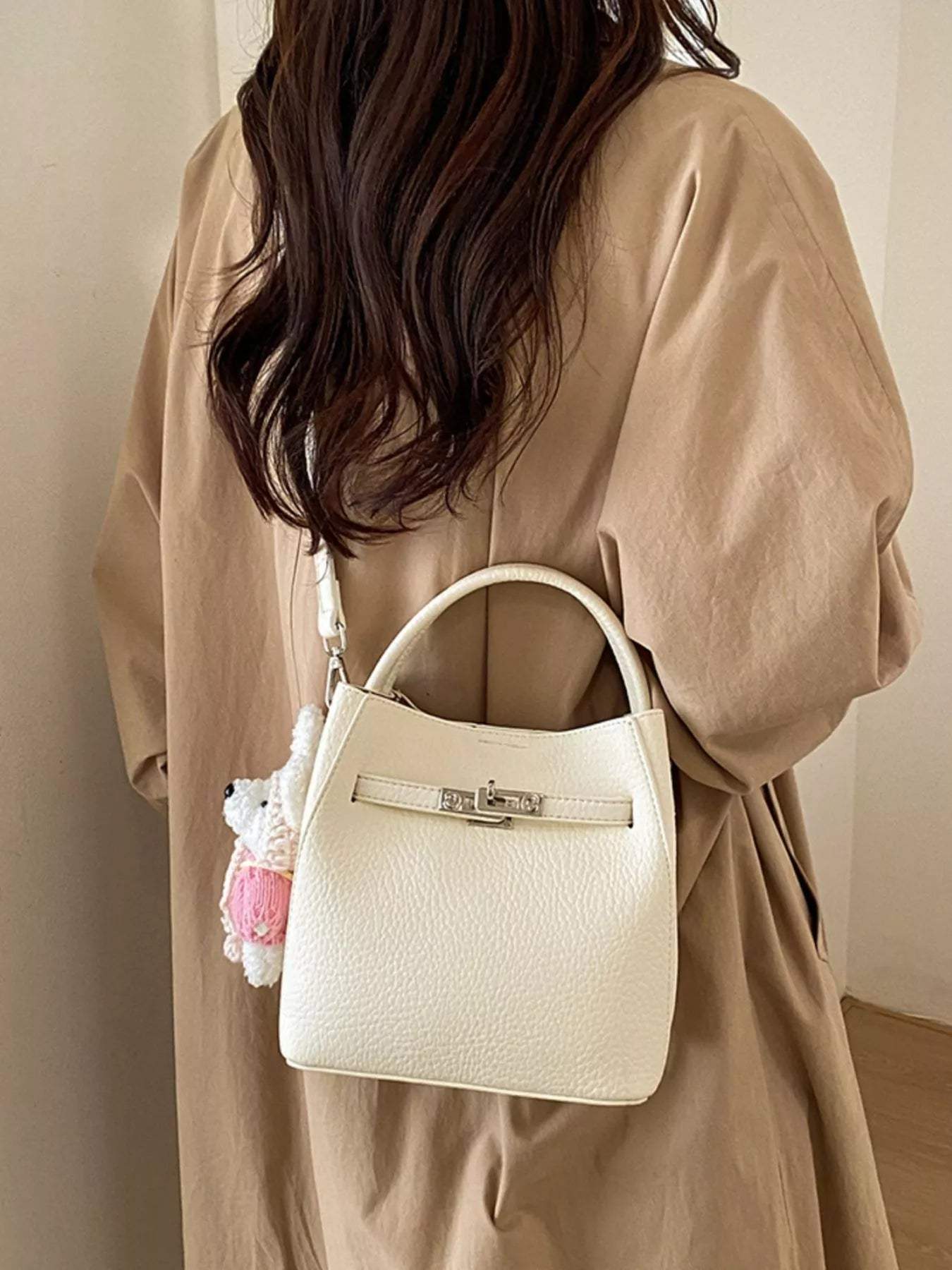 PU Leather Handbag - Trendsi - Flyclothing LLC