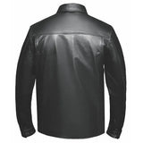 Edge - Premium Men's motorcycle Leather Jacket (Shirt Style) - Unik Just for Bikers - Flyclothing LLC