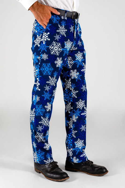 The Young Frosty | Ugly Christmas Sweater Pants - Shinesty