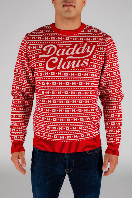 The Daddy Claus | Santa Ugly Christmas Sweater - Shinesty