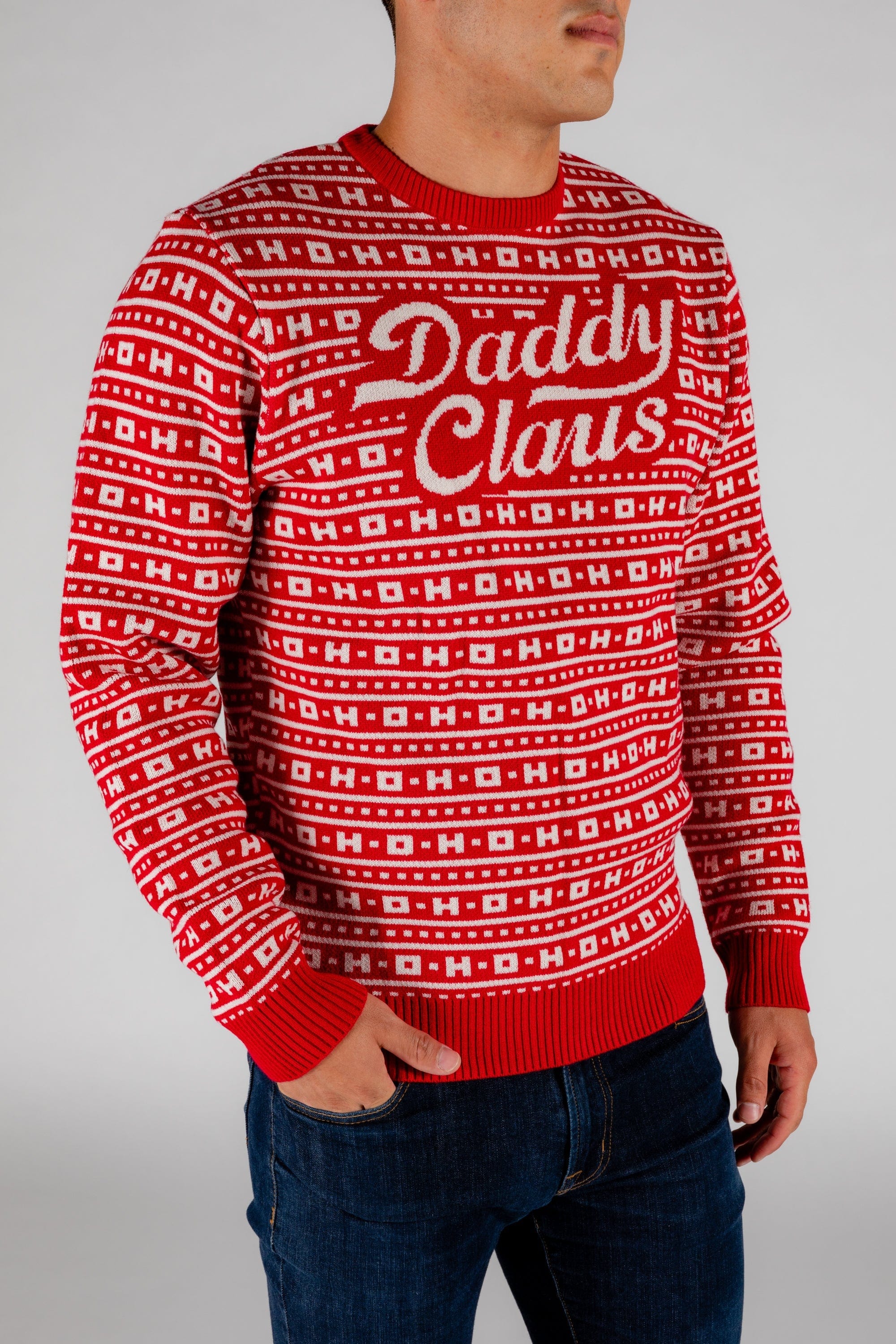 The Daddy Claus | Santa Ugly Christmas Sweater - Shinesty