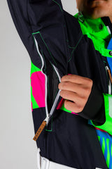 The Steep And Deep | Men's Retro Black Ski Suit - Shinesty