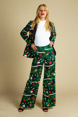 The Christmas Tree Camo | Christmas Tree Print Women's Suit - Shinesty