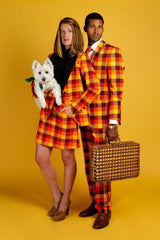 That 70s Suit | Thanksgiving Plaid Suit - Shinesty