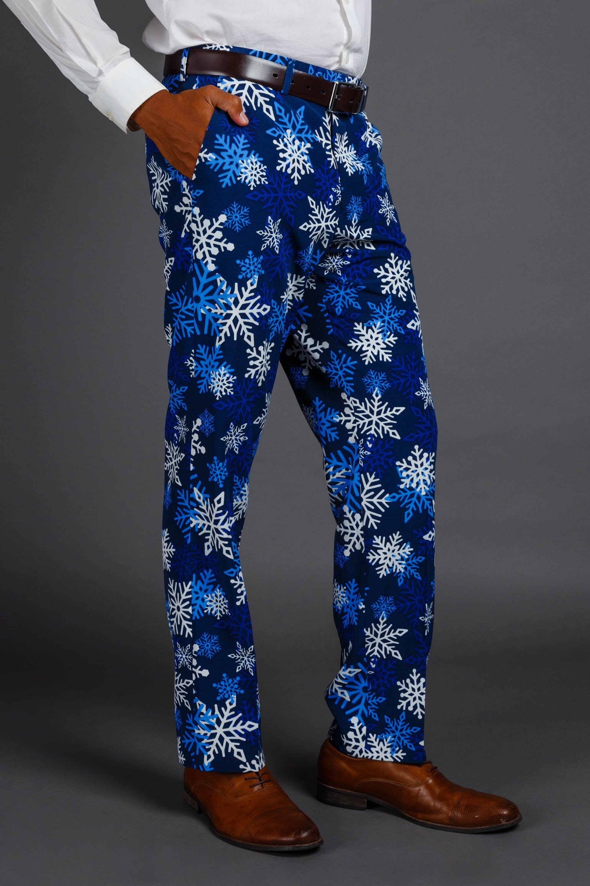 The Young Frosty | Ugly Christmas Sweater Pants - Shinesty