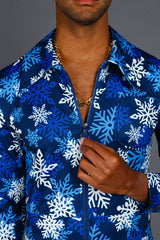 The Young Frosty | Snowflake Christmas Flight Suit - Shinesty