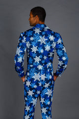 The Young Frosty | Snowflake Christmas Flight Suit - Shinesty
