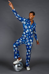 The Young Frosty | Snowflake Christmas Flight Suit - Shinesty