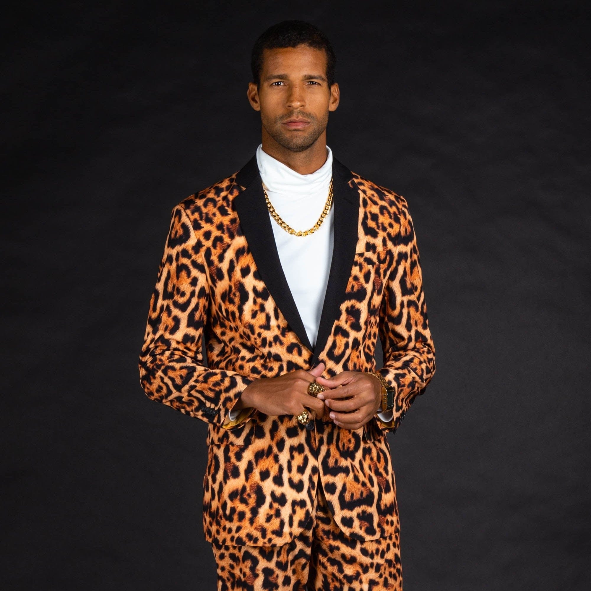 The Fastest Finishers | Leopard Print Suit - Shinesty