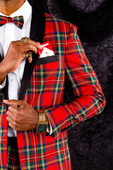 The Rockefeller | Tartan Plaid Tuxedo - Shinesty
