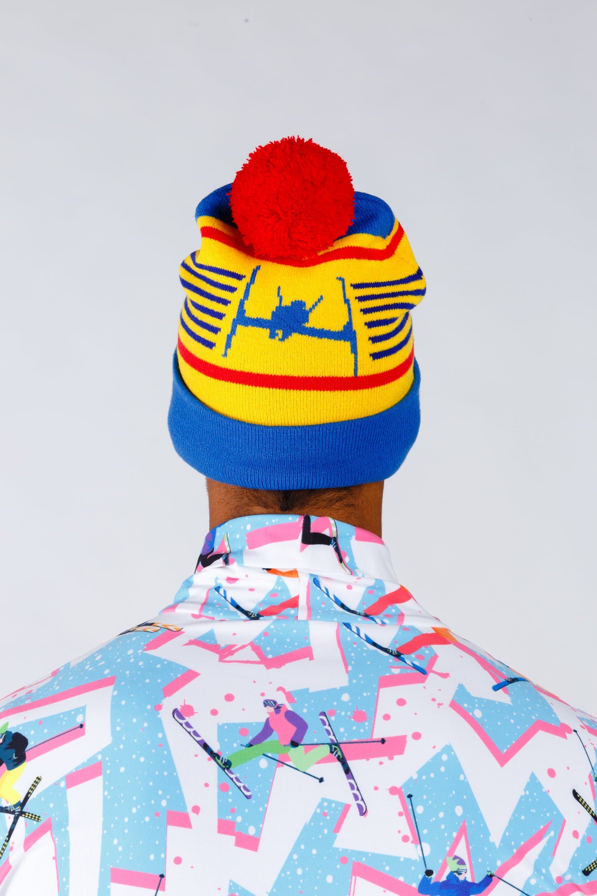 The Spread Eagle | Retro Ski Beanie - Shinesty