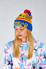 The Spread Eagle | Retro Ski Beanie - Shinesty